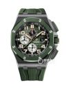 HBF Factory Audemars Piguet Royal Oak Offshore Royal 26041 Grass green hexagonal ceramic diameter 44mm Watch